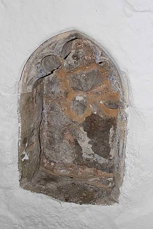 St Ethelberga - The Piscina